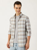Premium Oxford Green Check Shirt (Tailored Fit)